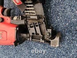 Milwaukee 7220-20 1-3/4 Coil Roofing Nailer Pneumatic Air Tool Pre-owned