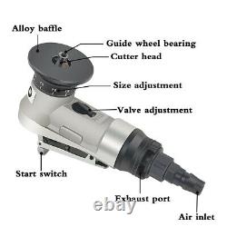 Mini Handheld Pneumatic Chamfering Machine Metal Burr Trimming Air Tool 30000RPM