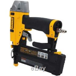 NEW DEWALT Pneumatic Nail Gun Kit, 18 Gauge Air Brad Nailer, 2 in Framing Tool