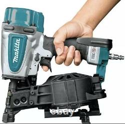 NEW Makita Coil Roofing Nailer 15 Degree 1-3/4-Inch Pneumatic