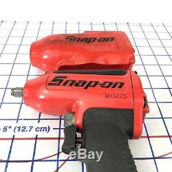 NICE Snap-On Tools USA 3/8 Drive Air Pneumatic Impact Wrench Gun With Boot MG325