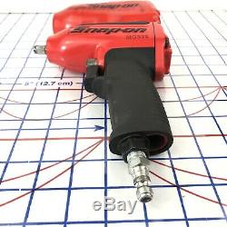 NICE Snap-On Tools USA 3/8 Drive Air Pneumatic Impact Wrench Gun With Boot MG325