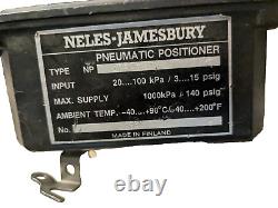 Neles-jamesbury Pneumatic Positioner Np 723/s# S9424 Factory New Nb Tested Good