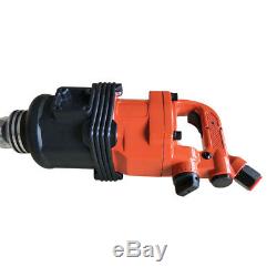 New 1 Industrial Air Impact Wrench Pneumatic Compressor Long Shank 1,900 ft/lb