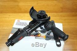 New 3M 4-1/2 Heavy Duty Industrial 1.5 HP Air Pneumatic Angle Grinder 5/8-11