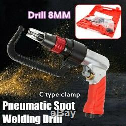 New 8MM Air Powered Spot Weld Cutter Tool, pneumatic cutting drill tools 1600RPM