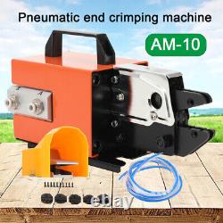 New AM-10 Pneumatic Crimper Air Powered Wire Terminal Crimping Machine Tool US