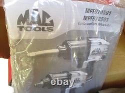 New Mac Tools Pneumatic Air Aluminum Extended Anvil 1/2 Impact Wrench MPF972501