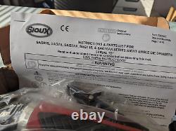 New Sioux Sag10s12 Pneumatic Die Grinder 1 HP 12,000 RPM 1/4 Collet