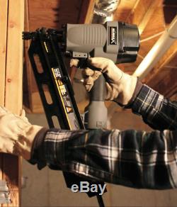 NuMax Pneumatic 21-Degree Nail Gun Full Head Strip Framing Nailer Angle Air Tool