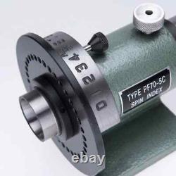 PF70-5C Simple Indexing Head 5C Chuck Equal Split Drilling and Milling Grinder\\