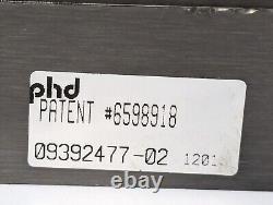 PHD GRW13-1-25X53 Double-acting Wide Body Pneumatic Parallel Gripper, JawStyle 3