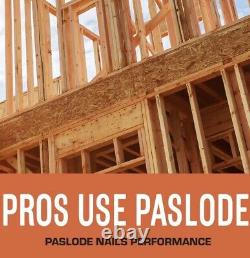 Paslode Pneumatic Lightest Compact Framing Nailer Strip Overhead Tight Spaces