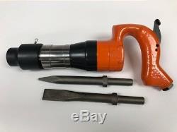 Pneumatic Air Chipping Hammer 2 Stroke 652 R NEW +2 Bits