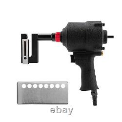 Pneumatic Air Panel Straight Sheet Metal Hole Punch 8mm Hole Puncher Tool+Handle