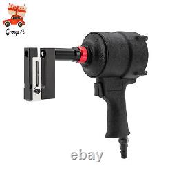 Pneumatic Air Panel Straight Sheet Metal Hole Punch Tool 8mm Hole Puncher+Handle