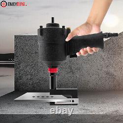 Pneumatic Air Panel Straight Sheet Metal Hole Punch Tool 8mm Hole Puncher+Handle