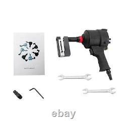 Pneumatic Air Panel Straight Sheet Metal Hole Punch Tool 8mm Hole Puncher+Handle