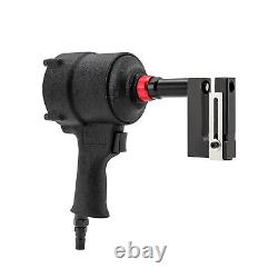 Pneumatic Air Panel Straight Sheet Metal Hole Punch Tool 8mm Hole Puncher+Handle