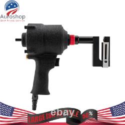 Pneumatic Air Panel Straight Sheet Metal Hole Punch Tool 8mm Hole Puncher+Handle