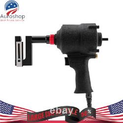 Pneumatic Air Panel Straight Sheet Metal Hole Punch Tool 8mm Hole Puncher+Handle