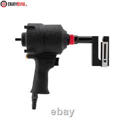 Pneumatic Air Panel Straight Sheet Metal Hole Punch Tool 8mm Hole Puncher+Handle