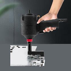 Pneumatic Air Panel Straight Sheet Metal Hole Punch Tool 8mm Hole Puncher+Handle