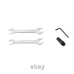 Pneumatic Air Panel Straight Sheet Metal Hole Punch Tool 8mm Hole Puncher+Handle