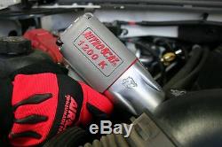 Pneumatic Air Powered Impact Wrench Gun 1/2 Twin Clutch Hammer Bolting Tool New
