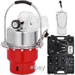 Pneumatic Air Pressure Bleeder Tool Kit Brake Bleeding Garage Workshop Mechanic