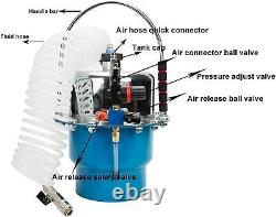 Pneumatic Air Pressure Brake Bleeder & Clutch Valve Bleeding Tool Systems Valve