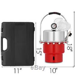 Pneumatic Air Pressure Brake Bleeder Kit Portable Fluid Extractor Bleeding Tool