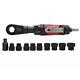 Pneumatic Air Ratchet Wrench Set Air Punched Car Repairing Tool Kit BD-1271 NEW