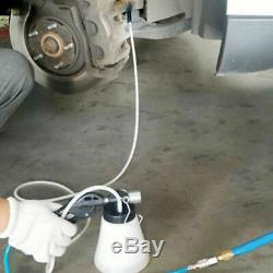 Pneumatic Brake Fluid Bleeder Kit Car Air Extractor Clutch Oil Bleeding Tool USA