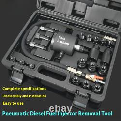 Pneumatic Diesel Fuel Injector Removal Tool Set Puller Pneumatic Removal Tool