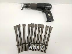 Pneumatic Pistol Grip Air Riveting Hammer MP-1010-F + 10 Bits