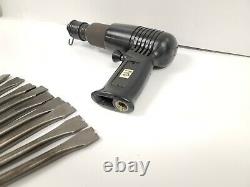 Pneumatic Pistol Grip Air Riveting Hammer MP-1010-F + 10 Bits