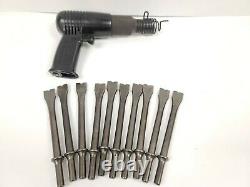 Pneumatic Pistol Grip Air Riveting Hammer MP-1010-F + 10 Bits