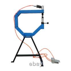 Pneumatic Planishing Hammer Air Polisher Shaping Machine with Pedal, Anvil 1/2/3
