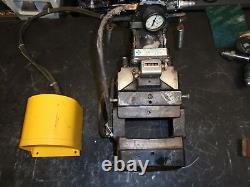 Pneumatic Press Crimper With Foot Pedal Air Tool Industrial Vintage Machine