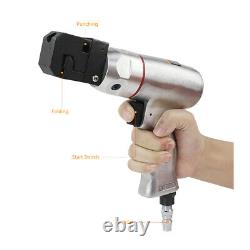 Pneumatic Punching Gun Iron Sheet Air Puncher Punching Folding Tool 90PSI 4CFM