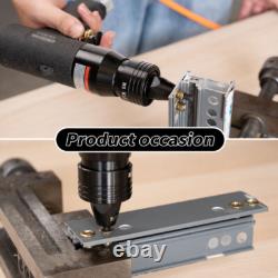 Pneumatic Rivet Nut Gun M5, M6 Heads Air Nut Insert Machine