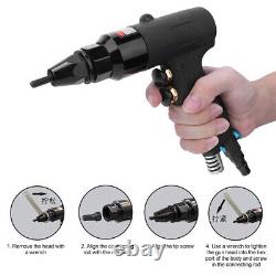 Pneumatic Rivet Nut Riveter M5-M6 Thread Air Riveting Hand Power Tool 700rpm