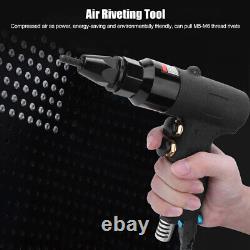 Pneumatic Rivet Nut Riveter M5-M6 Thread Air Riveting Hand Power Tool 700rpm