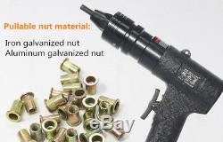 Pneumatic Riveting Tool Self-Locking Pneumatic Pull Setter Air Rivet Nut Gun 802