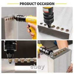 Pneumatic Thread Insert Tool with M6 & M8 & M10 Self-Locking Head Gun, Quick-C