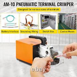 Pneumatic Wire Terminal Mobile Crimping Machine Crimper Air Powered Terminals