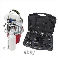 Portable Pneumatic Air Pressure Kit Brake and Clutch Bleeder Valve System Tool