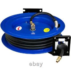 Retractable Air Hose Reel Cyclone Pneumatic 100 Ft. X 3/8 In. NEW