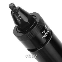 Rivet Gun, M6/M8 Pneumatic Riveter Nut Gun Riveting Tool Nut Chuck Kit Indust